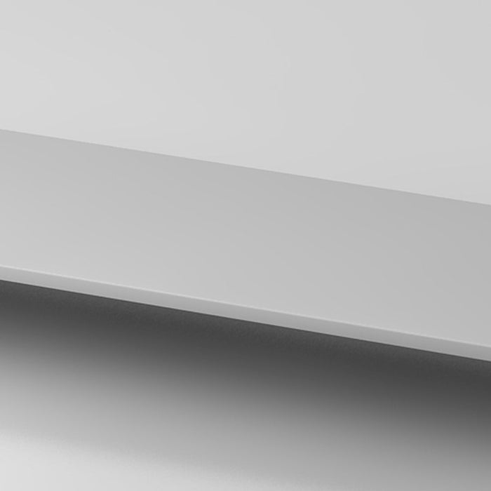 Hammerbacher | Abdeckplatte 200, 5x43cm Grau