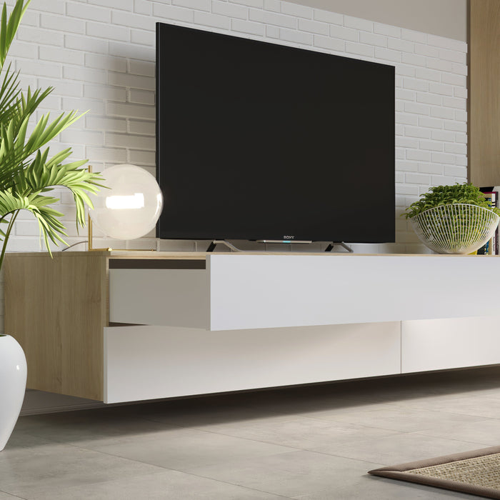 Satz Unterflurführungen Silver, Vollauszug, Schließautomatik, T 350mm, Stahl, Verzinkt