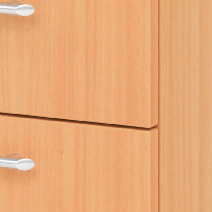 Hammerbacher | Standcontainer 80cm, 4Schub, Schloss RE Buche