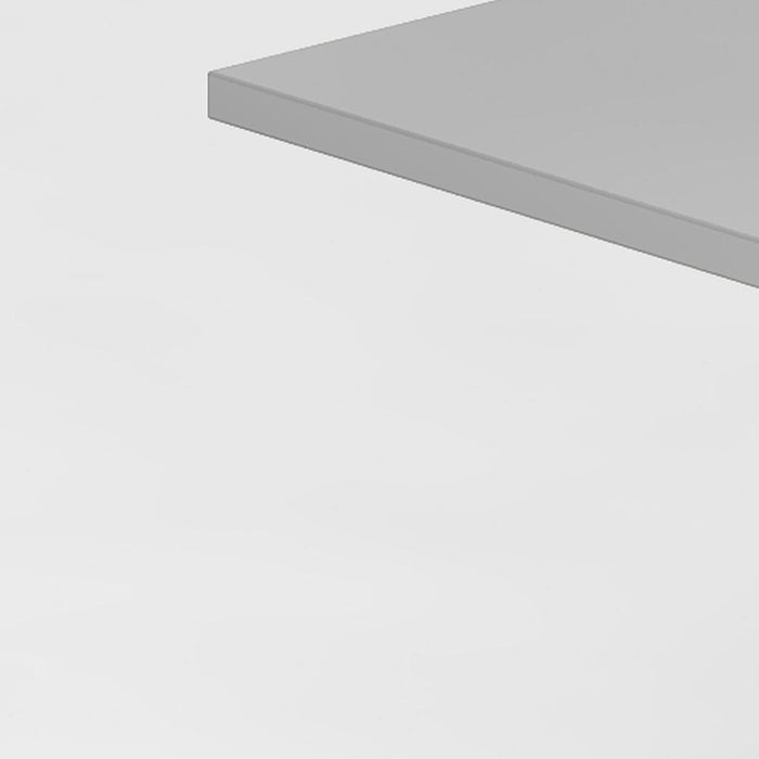 Hammerbacher | Schreibtisch C-Fuß 80x80cm Grau / Silber