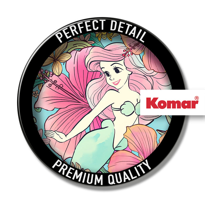 Dot | selbstklebende Vlies Fototapete | Ariel Ocean Flowers | 125 x 125 cm