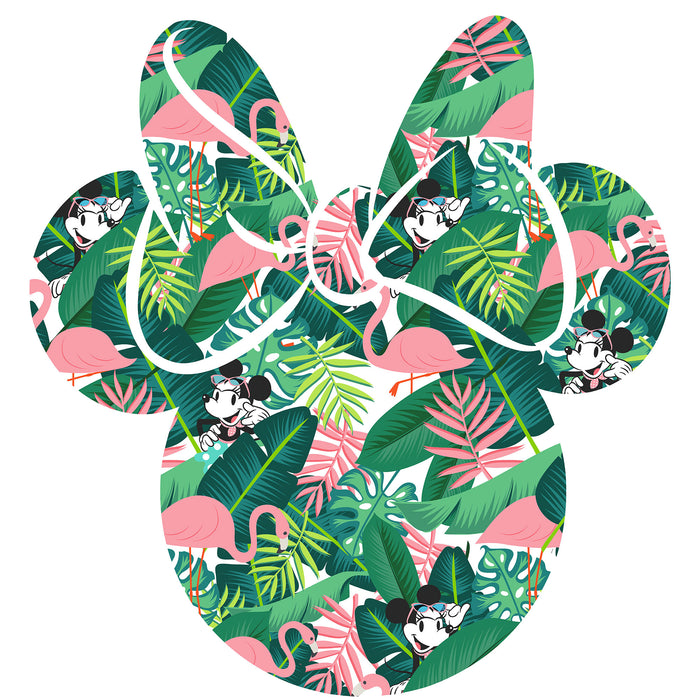 Wandtattoo | Minnie Head Tropical | 125 x 125 cm