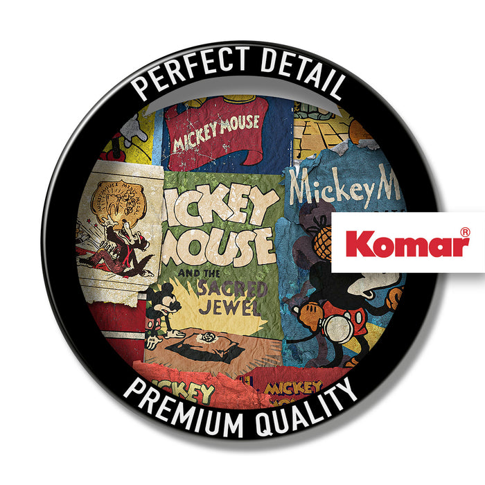 Wandtattoo | Mickey Head Billboard | 125 x 125 cm