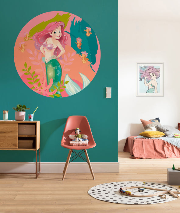 Dot | selbstklebende Vlies Fototapete | Ariel Happy Coral | 125 x 125 cm