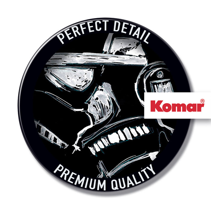 Dot | selbstklebende Vlies Fototapete | Star Wars Ink Stormtrooper | 125 x 125 cm