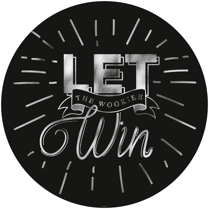 Dot | selbstklebende Vlies Fototapete | Star Wars Wookie Win | 125 x 125 cm