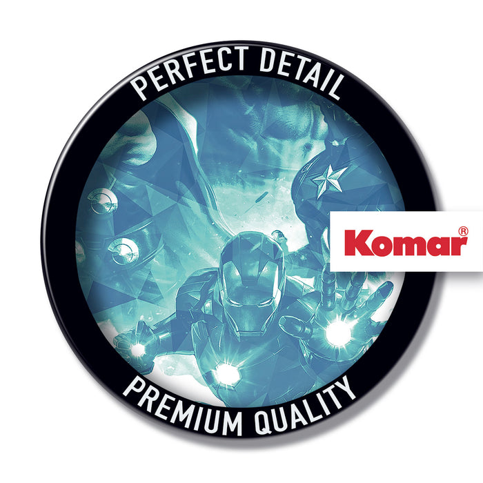 Dot | selbstklebende Vlies Fototapete | Avengers Blue Power | 125 x 125 cm