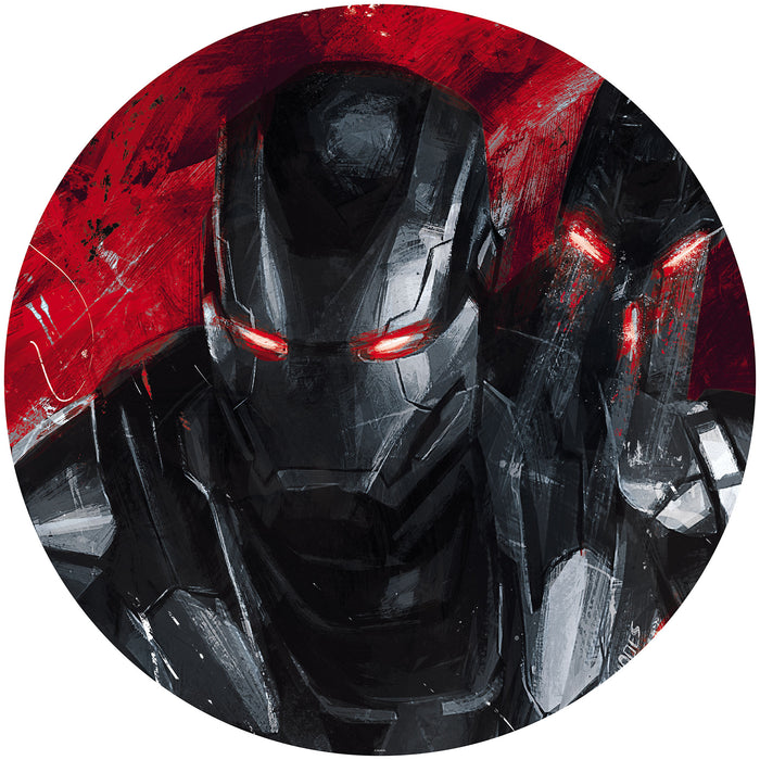 Dot | selbstklebende Vlies Fototapete | Avengers Painting War | Machine | 125 x 125 cm