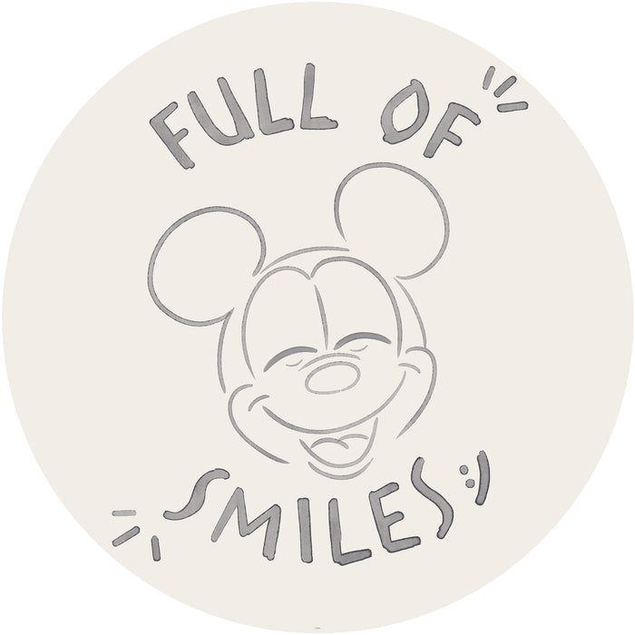 Dot | selbstklebende Vlies Fototapete | Mickey Mouse Joke | 125 x 125 cm