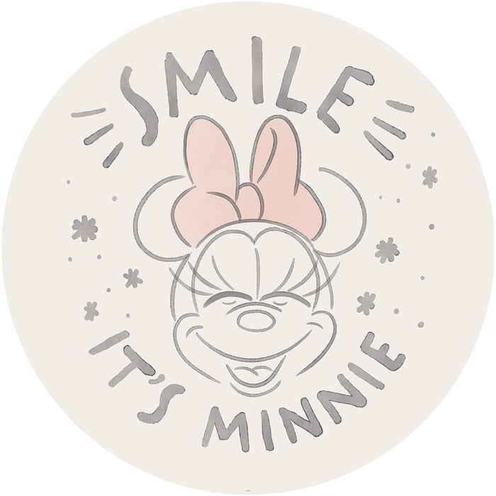 Dot | selbstklebende Vlies Fototapete | Minnie Chubby Cheeks | 125 x 125 cm