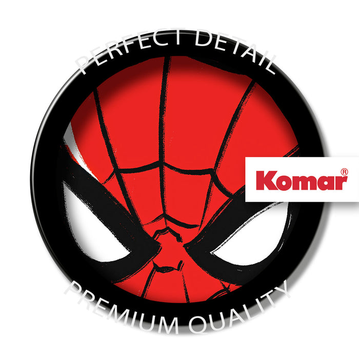 Komar NEU | Wandtattoo - Spider-Man Headshot - Größe 125 x 125 cm