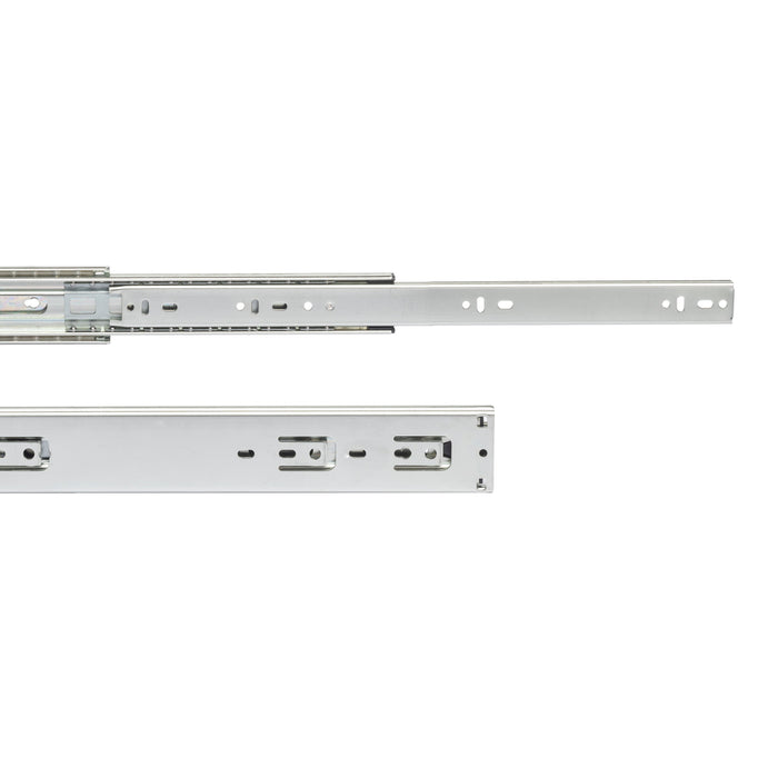 2er Satz Kugelführungen Schwerlastschubladen, Vollauszug, H 51mm, T 700mm, Stahl, Verzinkt