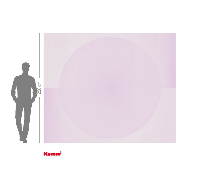 Komar NEU | Digitaldruck Vlies Fototapete - Solaris - Größe 300 x 250 cm