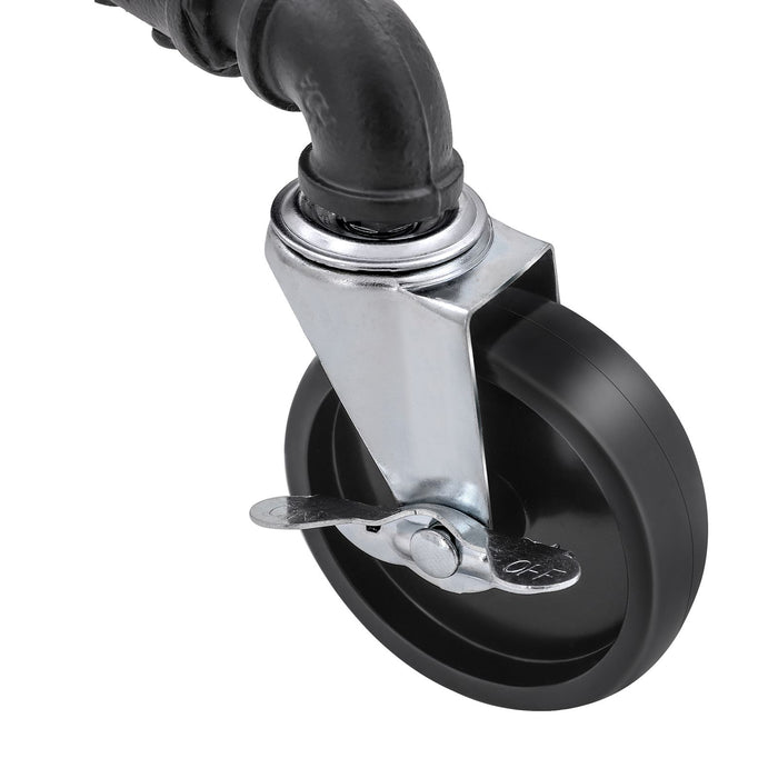 NEU | SONGMICS | Doppelkleiderstange Wasserrohr-Design