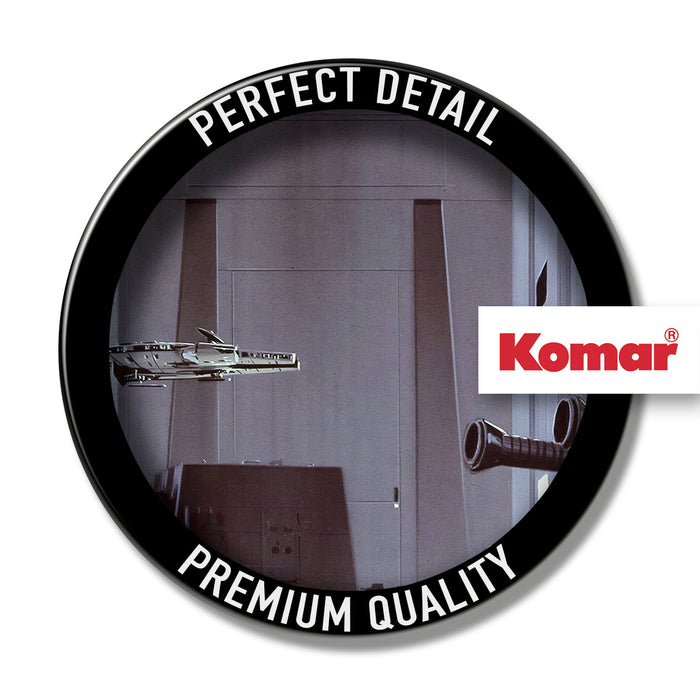 Digitaldruck Vlies Fototapete | Star Wars Classic RMQ Death Star Hangar | 500 x 250 cm