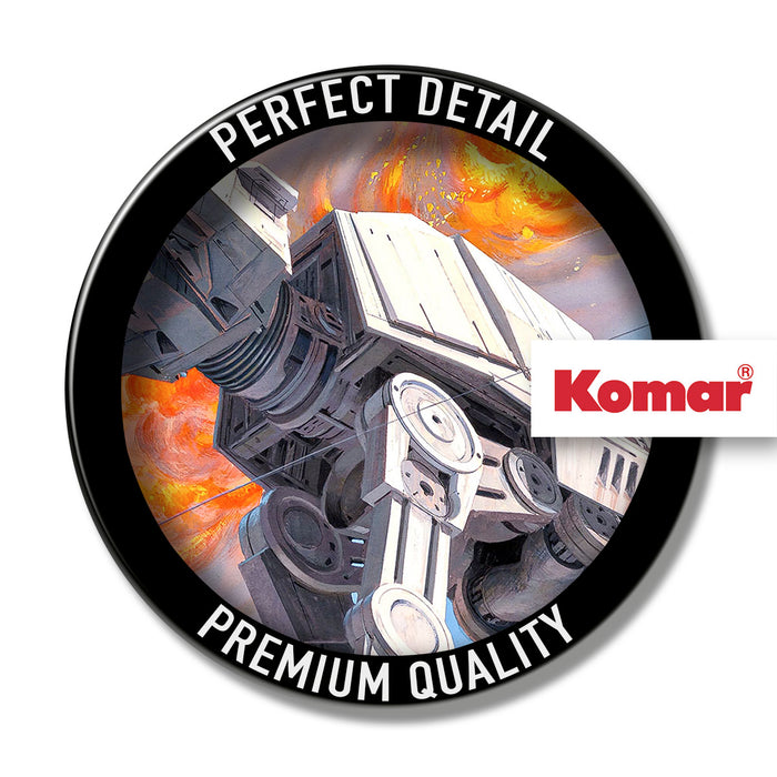 Digitaldruck Vlies Fototapete | Star Wars Classic RMQ Hoth Battle AT | AT | 500 x 250 cm