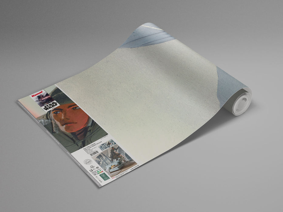 Digitaldruck Vlies Fototapete | Star Wars Classic RMQ Hoth Battle Ground | 500 x 250 cm