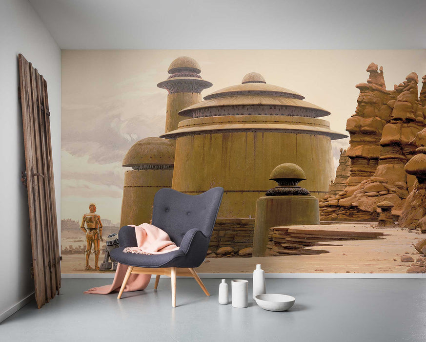 Digitaldruck Vlies Fototapete | Star Wars Classic RMQ Jabbas Palace | 500 x 250 cm