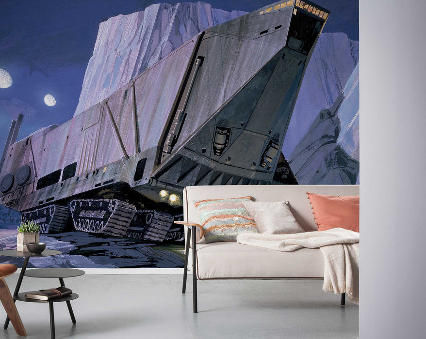 Digitaldruck Vlies Fototapete | Star Wars Classic RMQ Sandcrawler | 500 x 250 cm