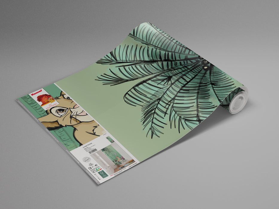 Digitaldruck Vlies Fototapete | Jungle Simba | 100 x 280 cm