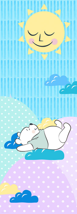Digitaldruck Vlies Fototapete | Winnie the Pooh Take a Nap | 100 x 280 cm