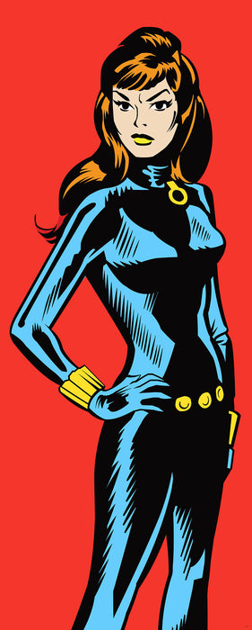 Digitaldruck Vlies Fototapete | Marvel PowerUp Widow | 100 x 250 cm