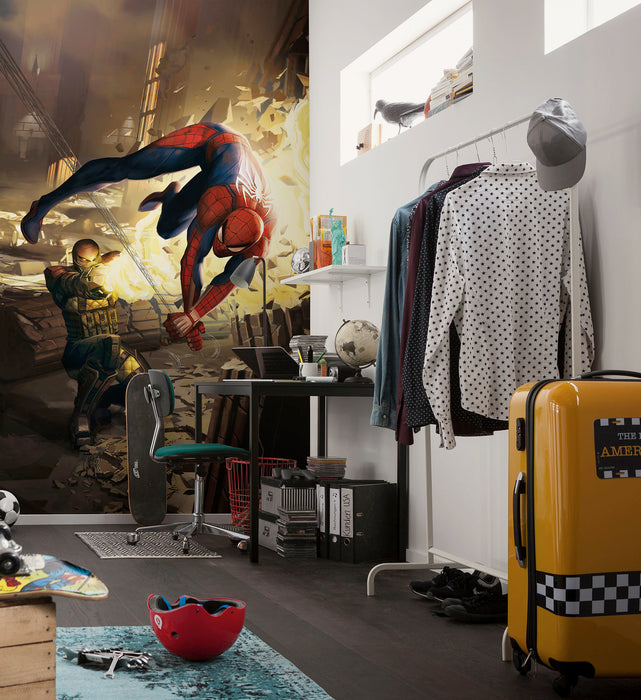 Vlies Fototapete | Marvel Spider | Man Dodge | 150 x 250 cm