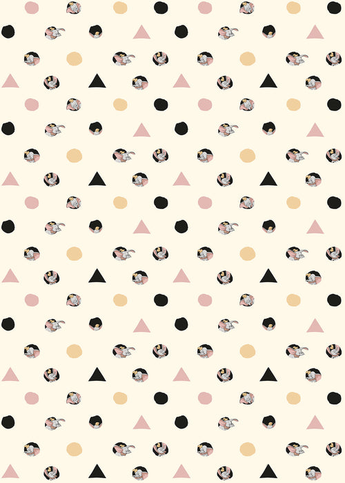Digitaldruck Vlies Fototapete | Dumbo Angles & Dots | 200 x 280 cm