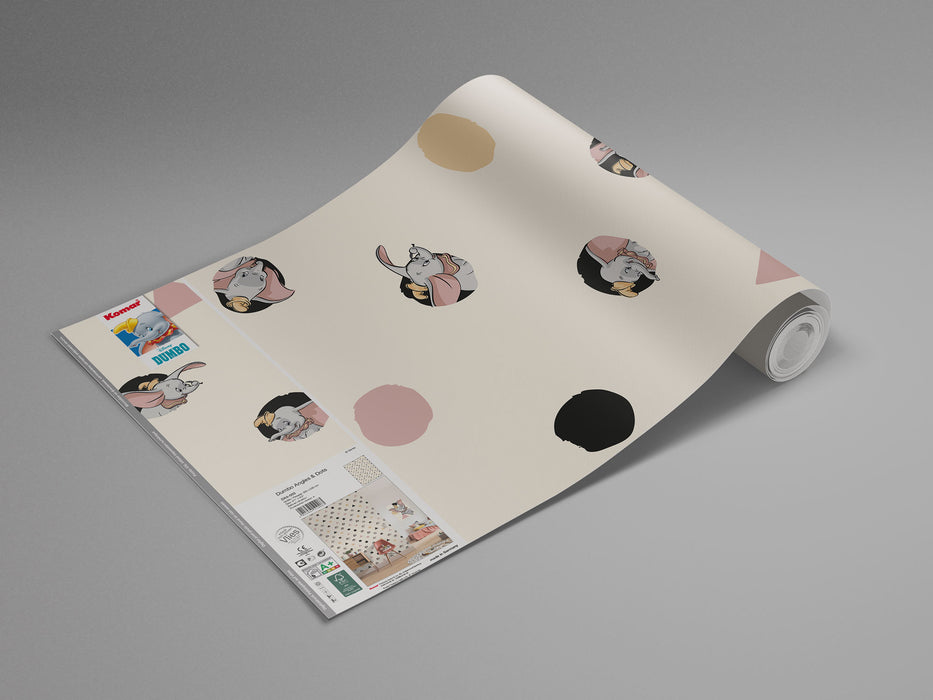 Digitaldruck Vlies Fototapete | Dumbo Angles & Dots | 200 x 280 cm