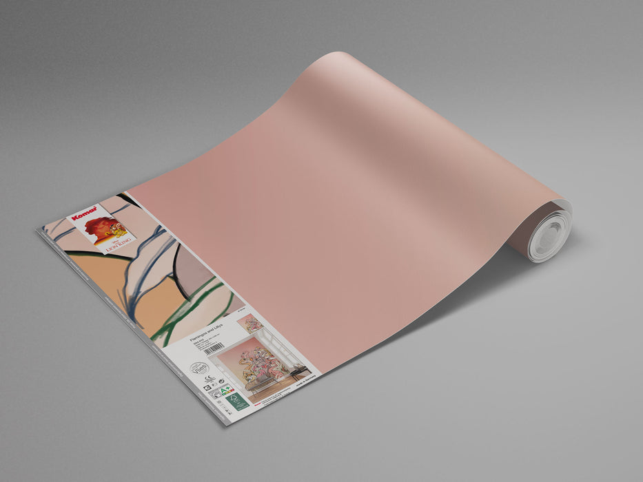 Digitaldruck Vlies Fototapete | Flamingos and Lillys | 200 x 280 cm