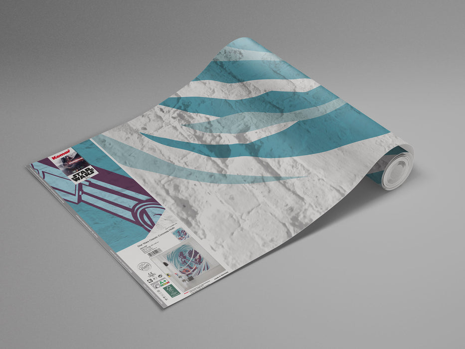 Vlies Fototapete | Star Wars Classic Concrete Hoth | Größe 200 x 280 cm