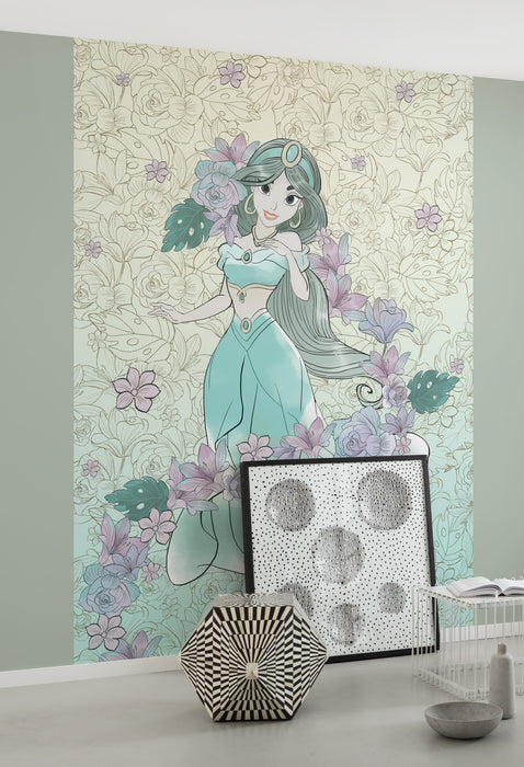 Digitaldruck Vlies Fototapete | Jasmin Pale Flowers | 200 x 280 cm