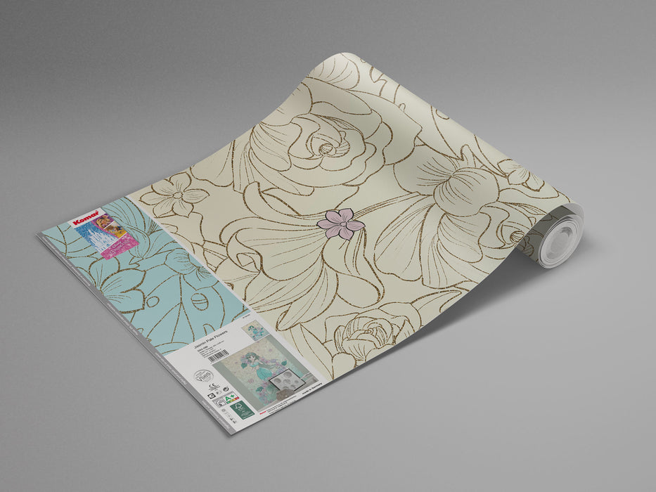 Digitaldruck Vlies Fototapete | Jasmin Pale Flowers | 200 x 280 cm