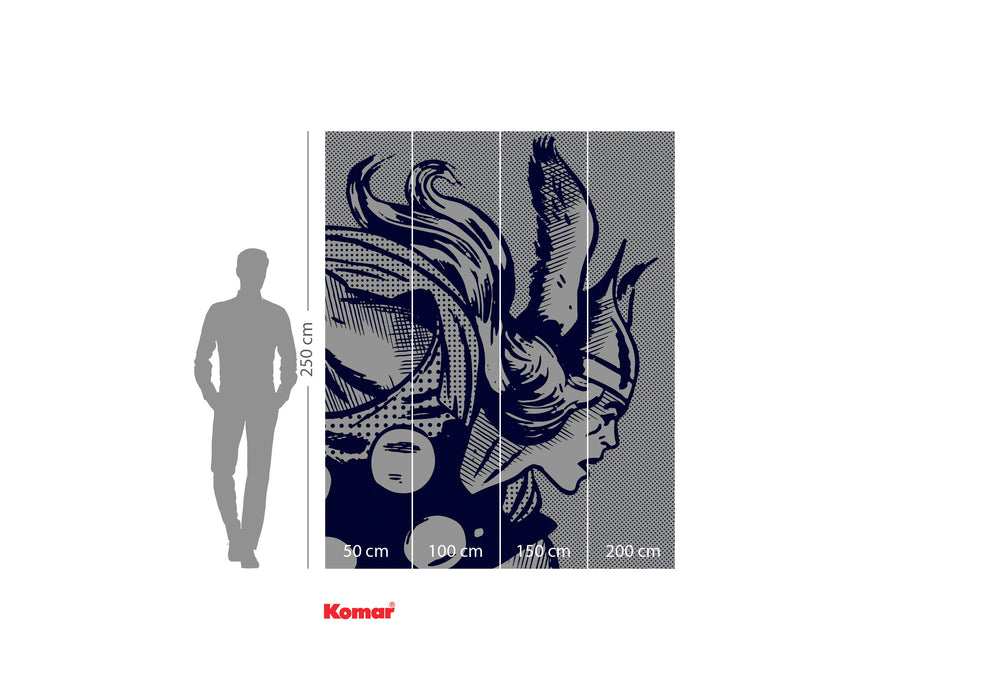 Digitaldruck Vlies Fototapete | Legend of Thor | 200 x 250 cm