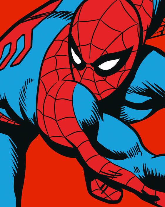Digitaldruck Vlies Fototapete | Marvel PowerUp Spider | Man Watchout | 200 x 250 cm