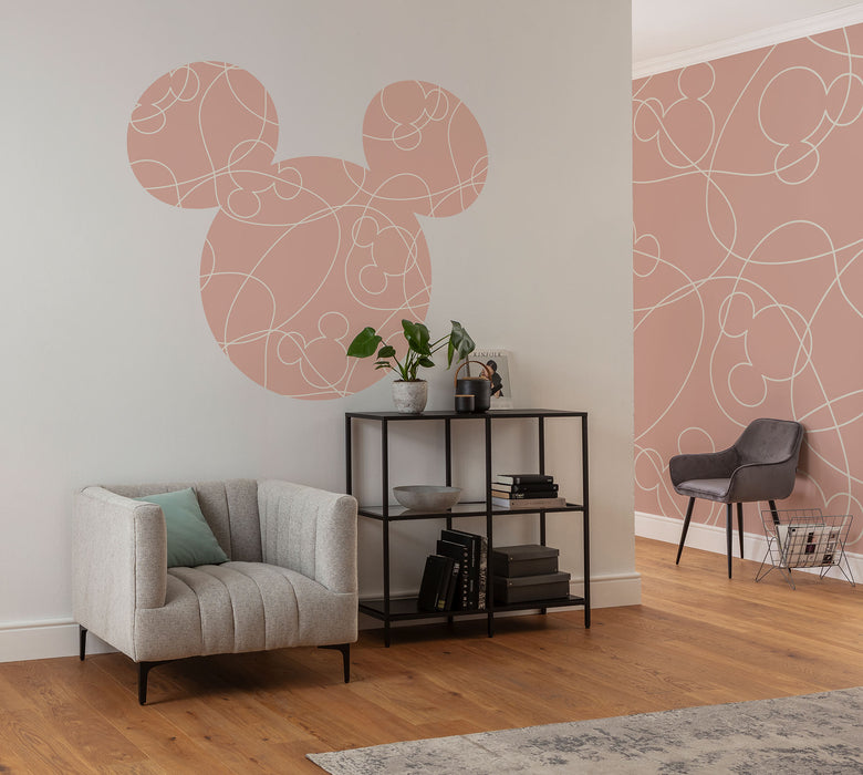 Digitaldruck Vlies Fototapete | Mickey on Detours | 200 x 250 cm