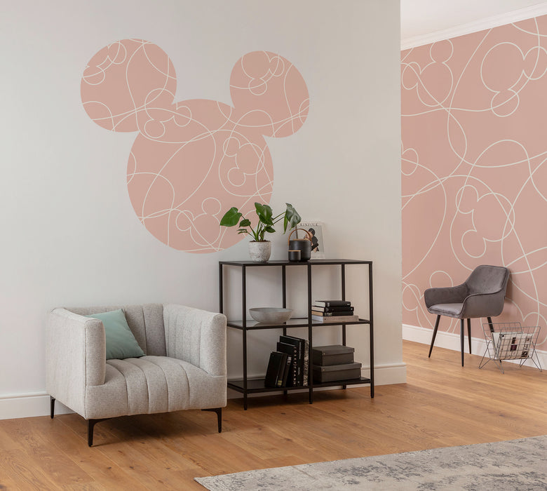 Digitaldruck Vlies Fototapete | Mickey on Detours | 200 x 250 cm