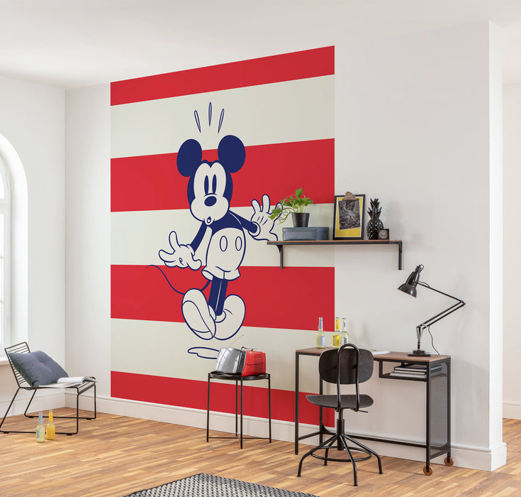 Digitaldruck Vlies Fototapete | Mickey Vibrant | 200 x 250 cm