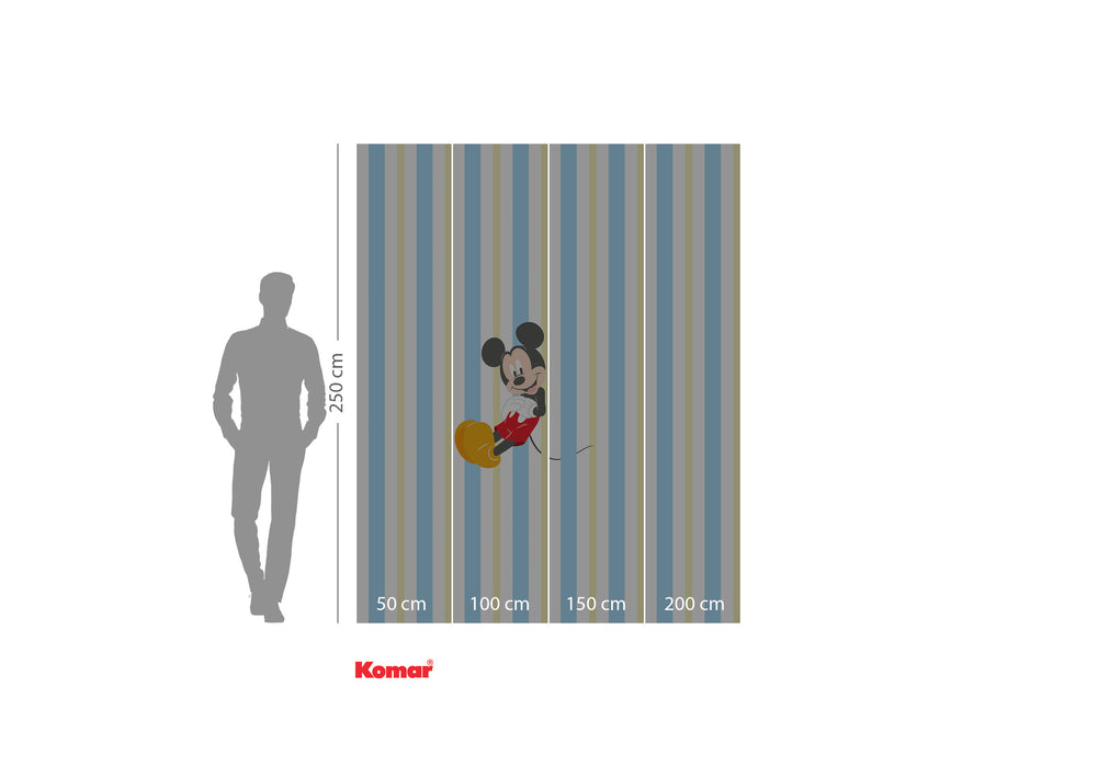 Digitaldruck Vlies Fototapete | Mickey Relax | 200 x 250 cm
