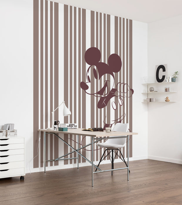 Digitaldruck Vlies Fototapete | Mickey Tone | on | Tone | 200 x 250 cm