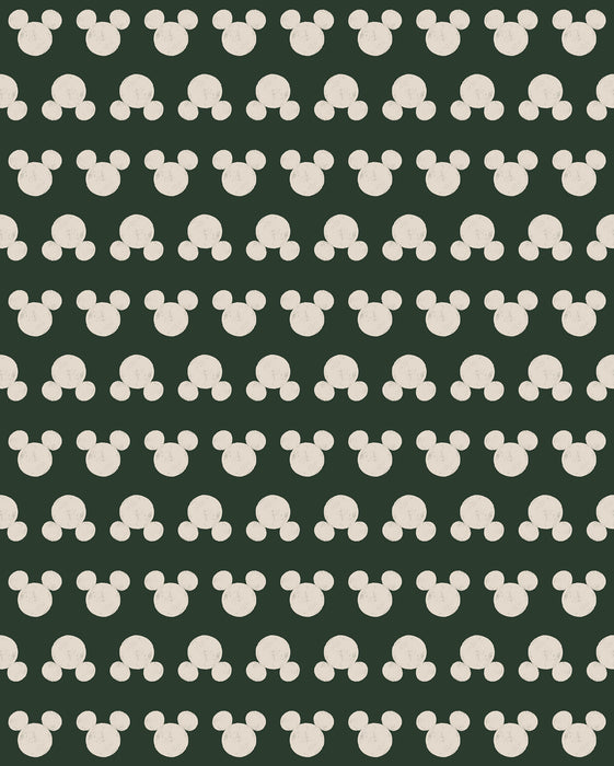 Vlies Fototapete | Disney Mickey Mouse Green Heads | 200 x 250 cm