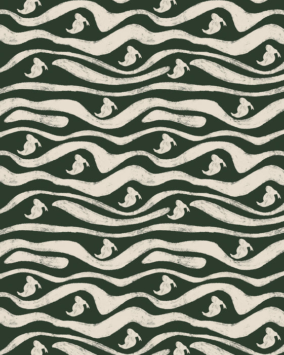 Vlies Fototapete | Disney Donald Duck Green Waves | 200 x 250 cm