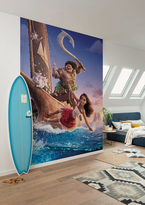 Vlies Fototapete | Disney Moana 2 Feel The Ocean | 200 x 250 cm
