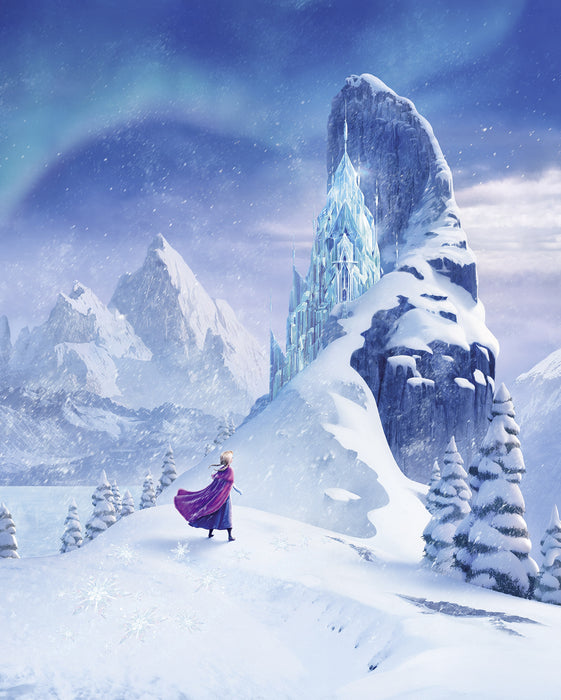 Komar NEU | Komar Vlies Fototapete - Disney Frozen Ice Castle - Größe 200 x 250 cm