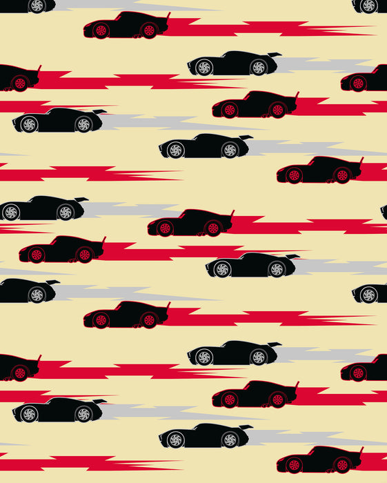 Vlies Fototapete | Disney and Pixar Cars Pattern | 200 x 250 cm