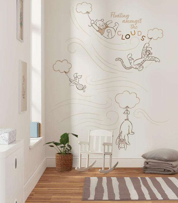 Vlies Fototapete | Disney Winnie the Pooh A Bluster Day | 200 x 250 cm