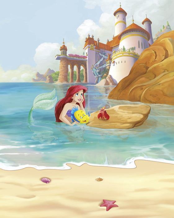 Komar NEU | Komar Vlies Fototapete - Disney Ariel Daydream - Größe 200 x 250 cm