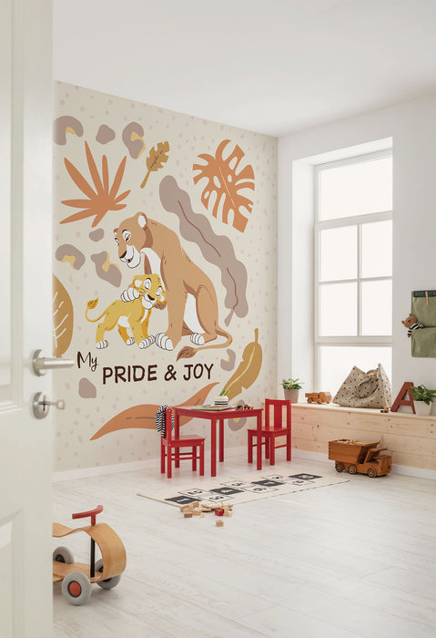 Komar NEU | Komar Vlies Fototapete - Disney The Lion King My Pride and Joy - Größe 250 x 250 cm
