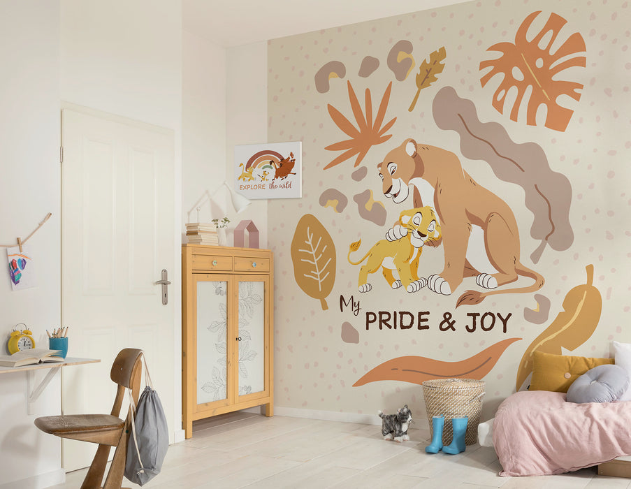 Vlies Fototapete | Disney The Lion King My Pride and Joy | 250 x 250 cm