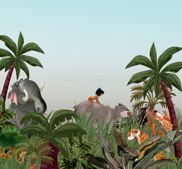 Digitaldruck Vlies Fototapete | Jungle Book | 300 x 280 cm